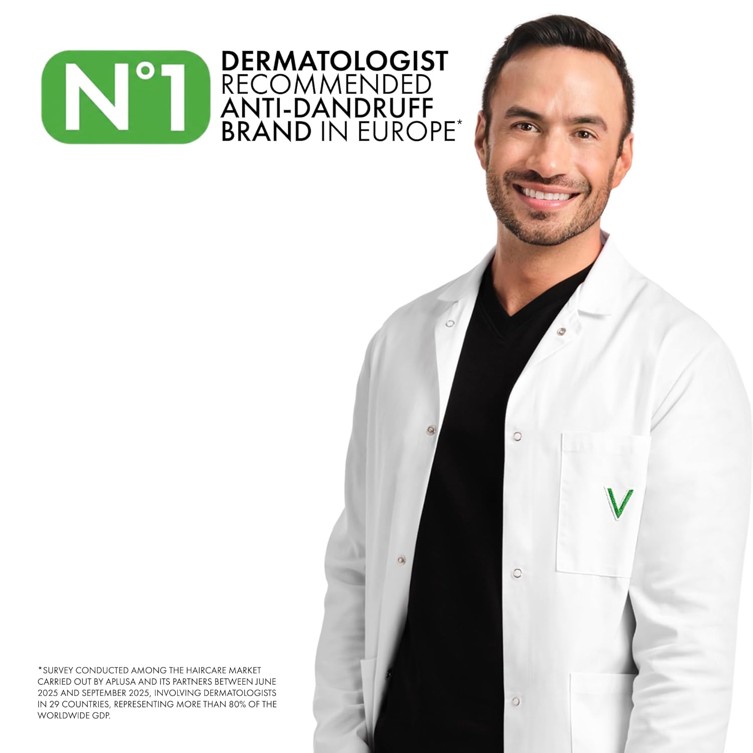Vichy Dercos Dermatologist Recommended Badge