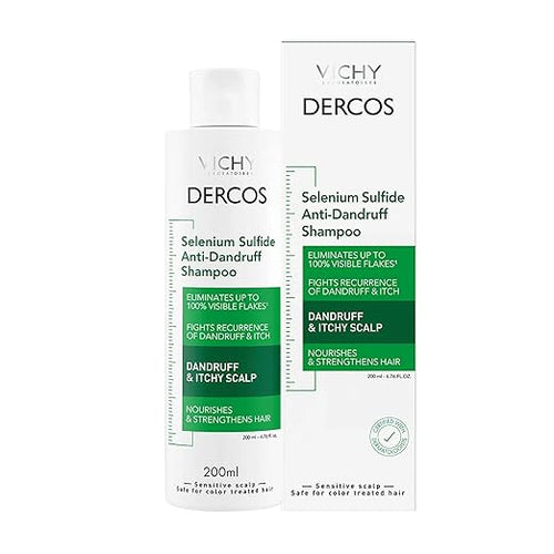 Vichy Dercos Anti-Dandruff Shampoo bottle front view
